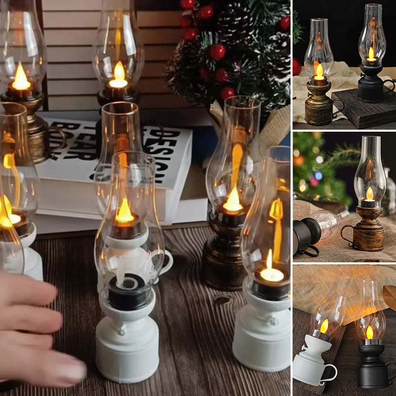 Lisslune | Electronic LED Vintage Oil Lamp