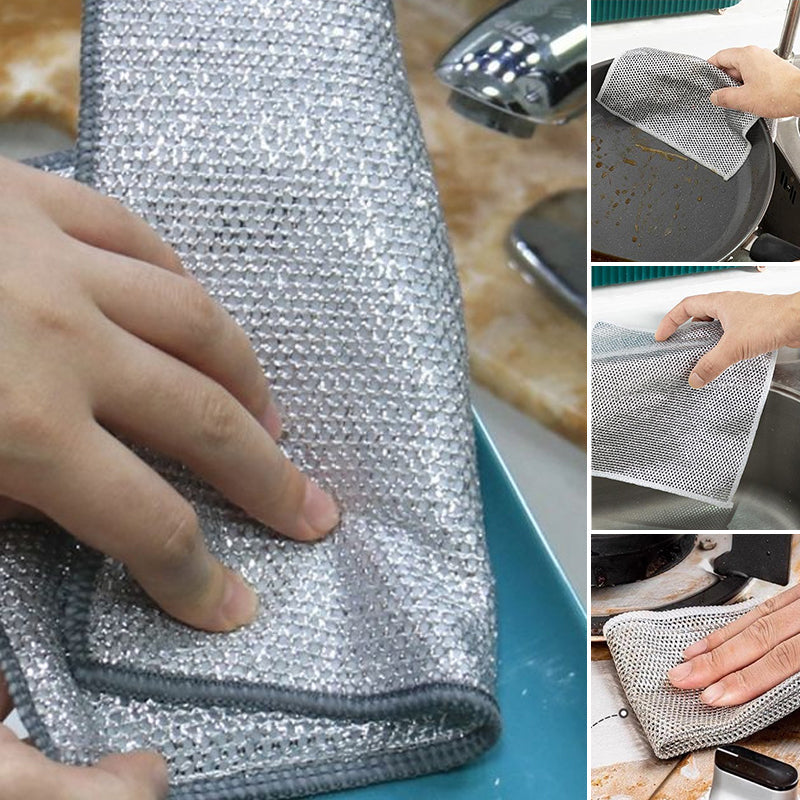 Lisslune | Multifunctional scratch-free wire dish towel