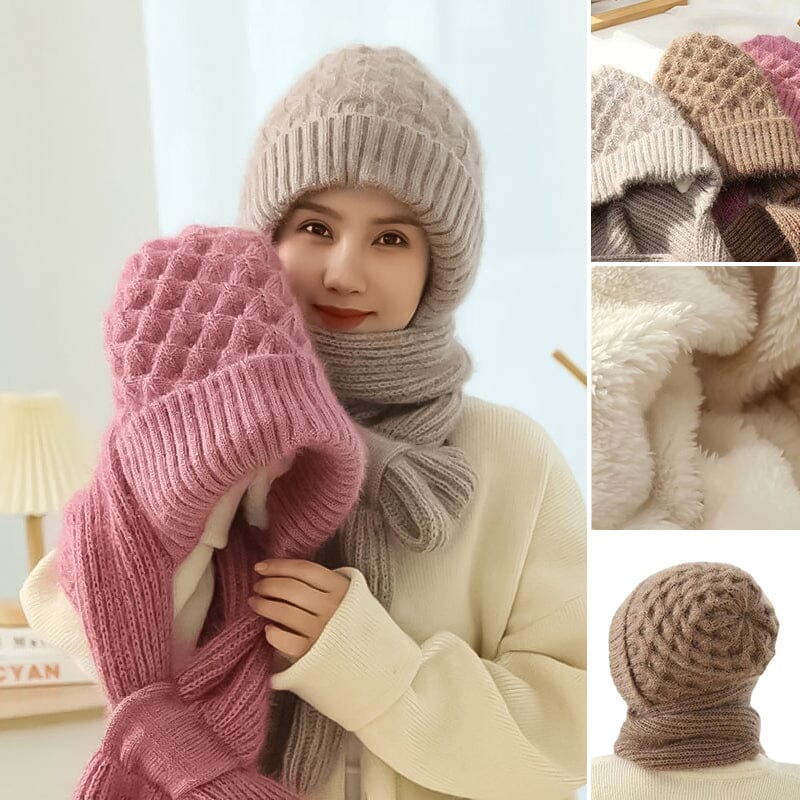 Lisslune | Integrated Hearing Protection Windproof Hat Scarf