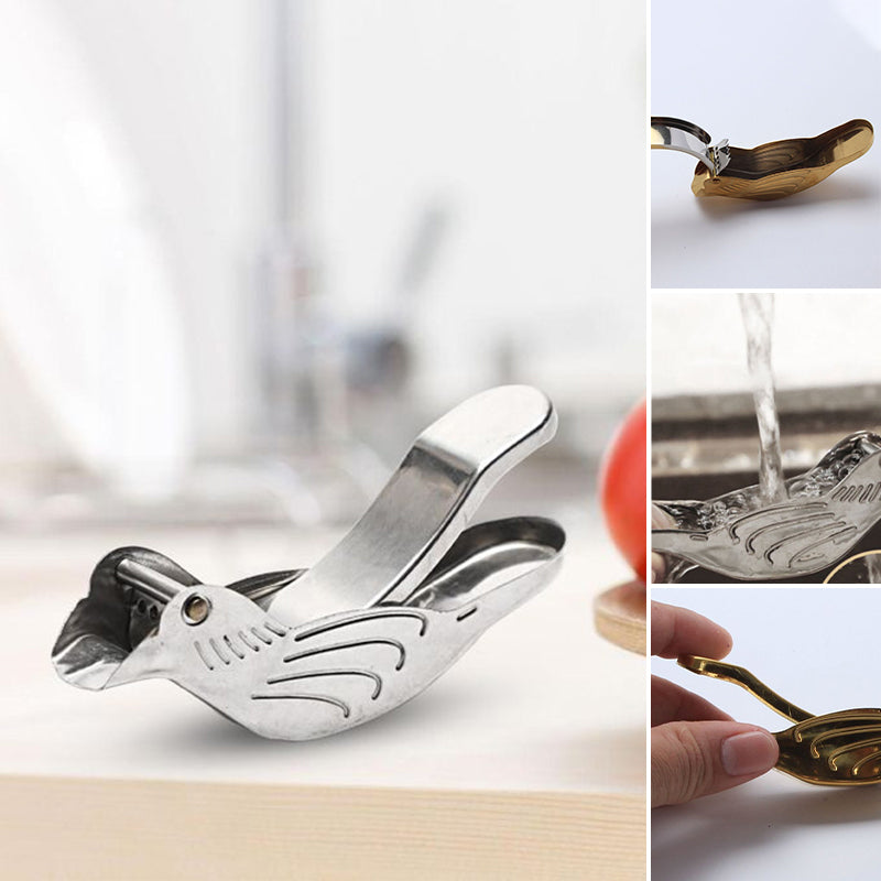 Lisslune | Bird-shaped Lemon Squeezer Made of Stainless Steel