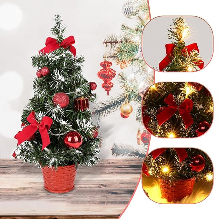 Lisslune | Mini Desktop Christmas Tree Decorations