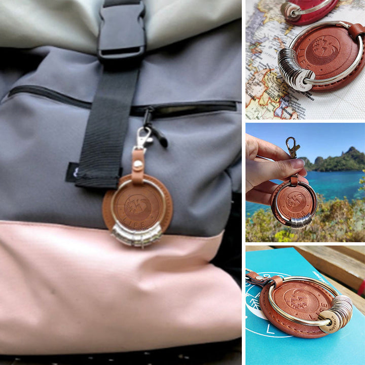 Lisslune | Travelers History Keychain
