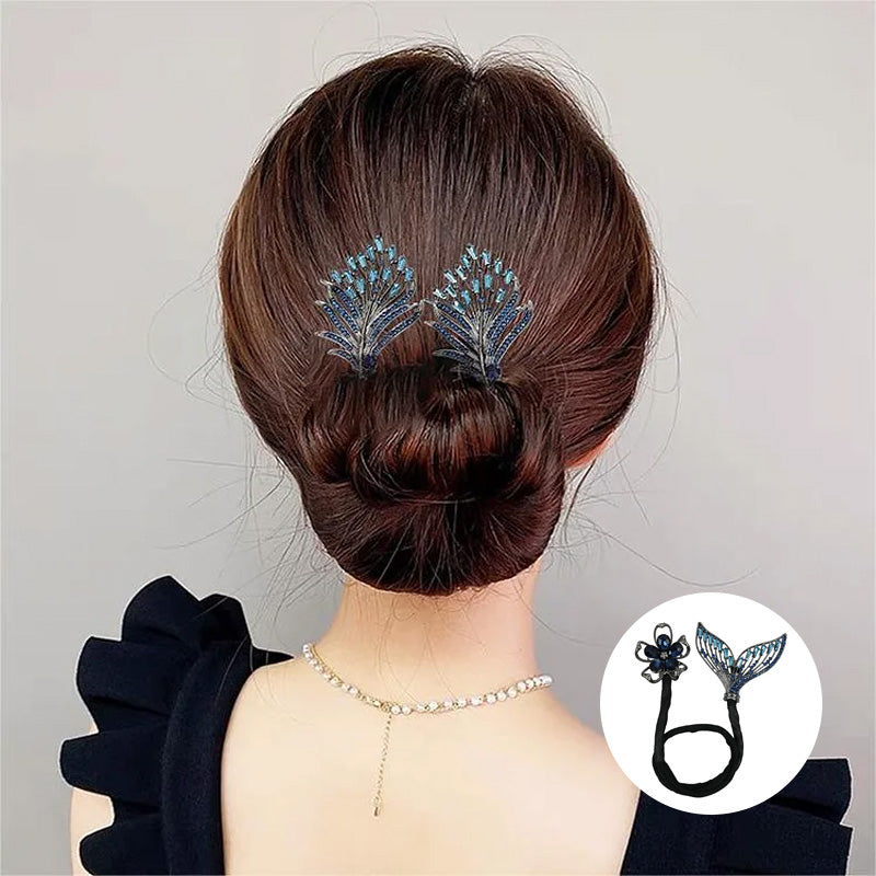 Lisslune | Rhinestone Flower Hair Clip