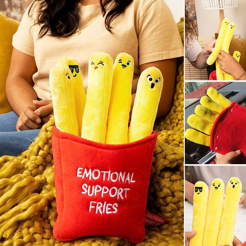 Lisslune | French Fries Plush Pillow