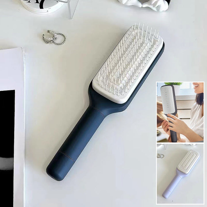 Lisslune | Self-cleaning anti-static massage comb