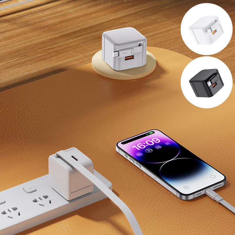 Lisslune | Charger with retractable charging cable