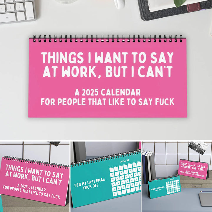 Lisslune | Funny 2025 sarcastic calendar