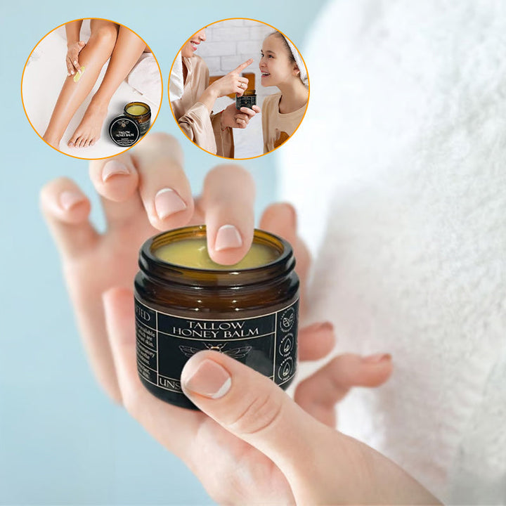 Lisslune | Beef fat beeswax and honey face cream