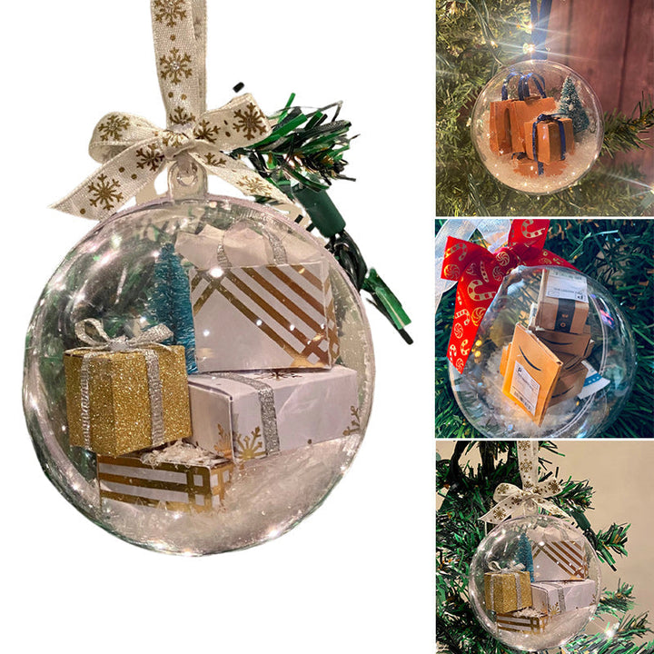 Lisslune | Christmas ornament transparent ball