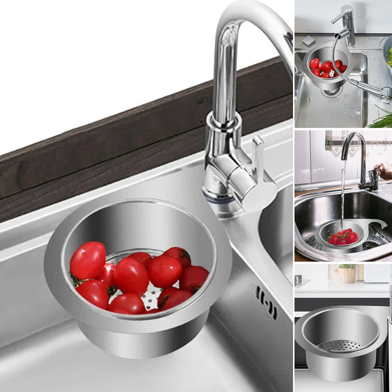 Lisslune | Stainless Steel Swan Sink Drain Basket