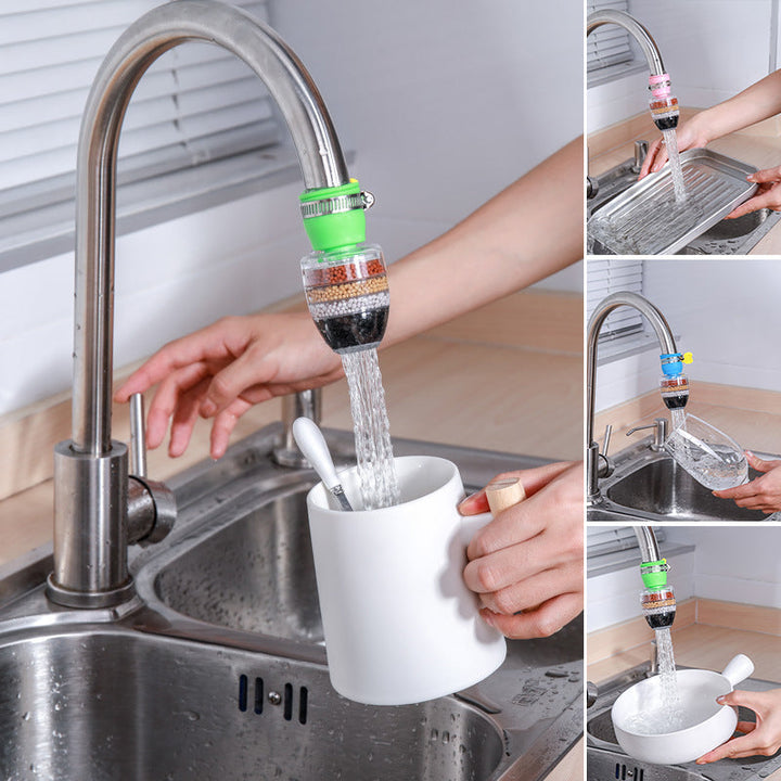 Lisslune | Multi-stage kitchen faucet filter