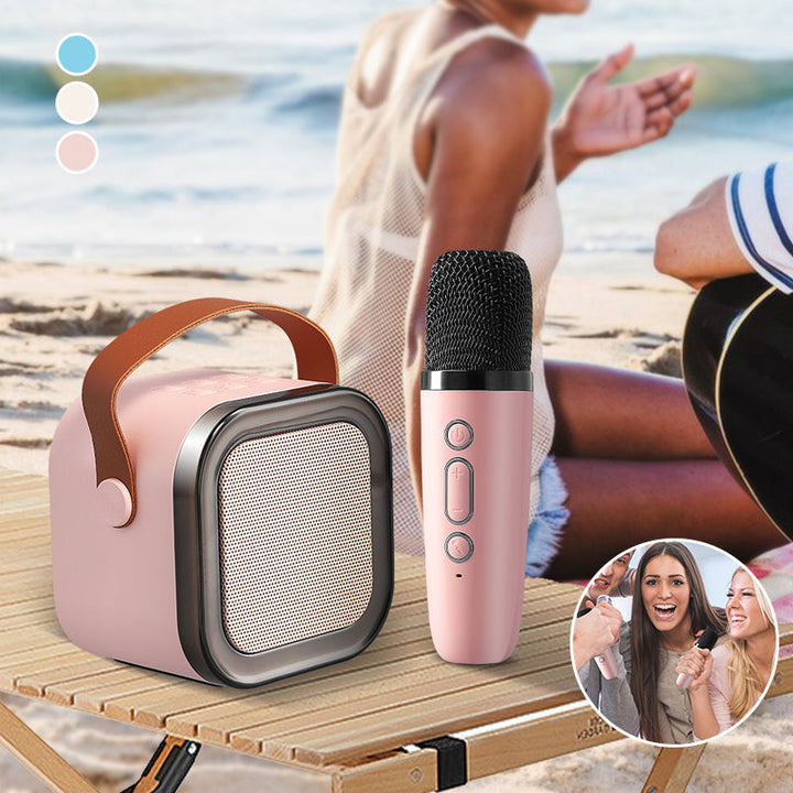 Lisslune | Mini karaoke machine with wireless microphones
