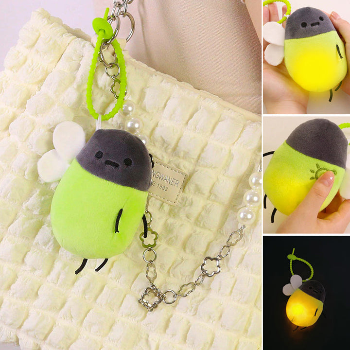 Lisslune | Interactive Firefly Plush Keychain
