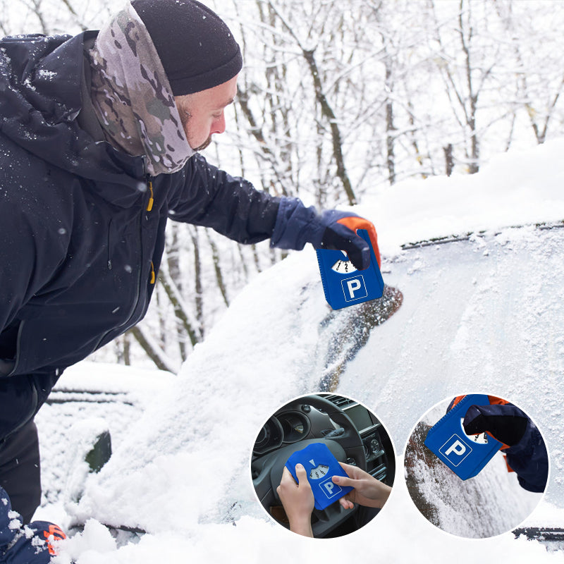 Lisslune | Parking meter with ice scraper