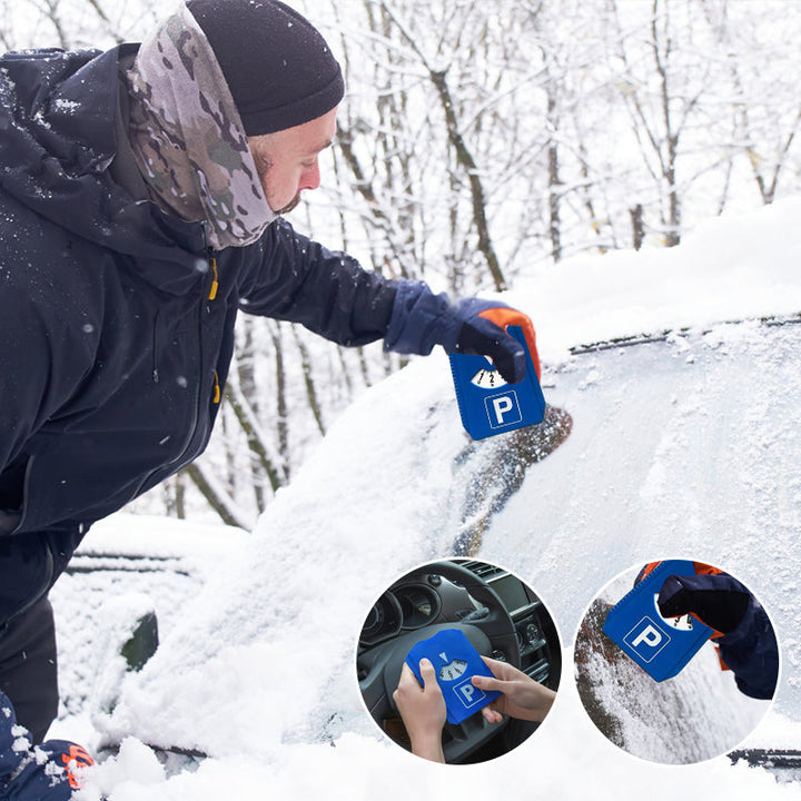Lisslune | Parking meter with ice scraper