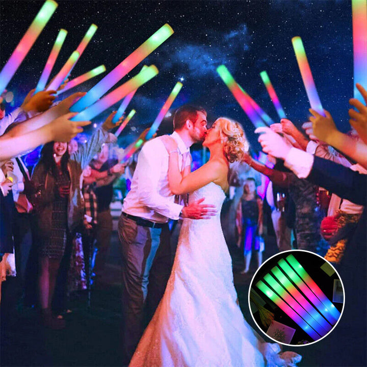 Lisslune | LED Colorful Illuminating Sponge Fluorescent Rod