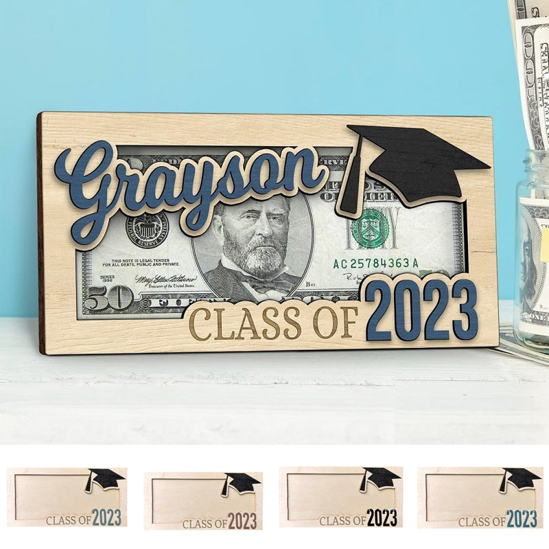 Lisslune | Personalized graduation money holder