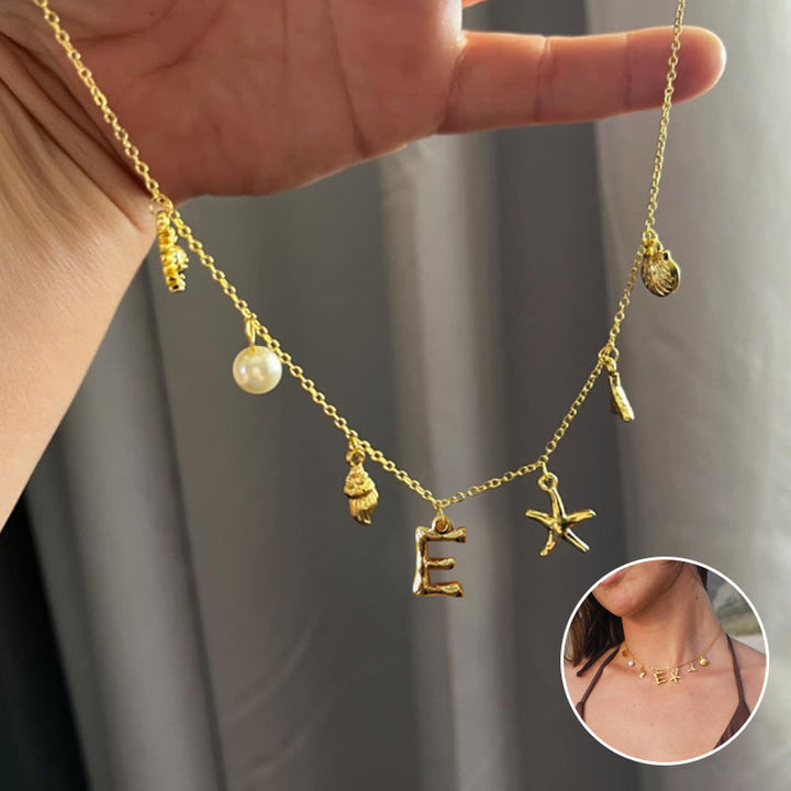 Lisslune | Ocean letter chain