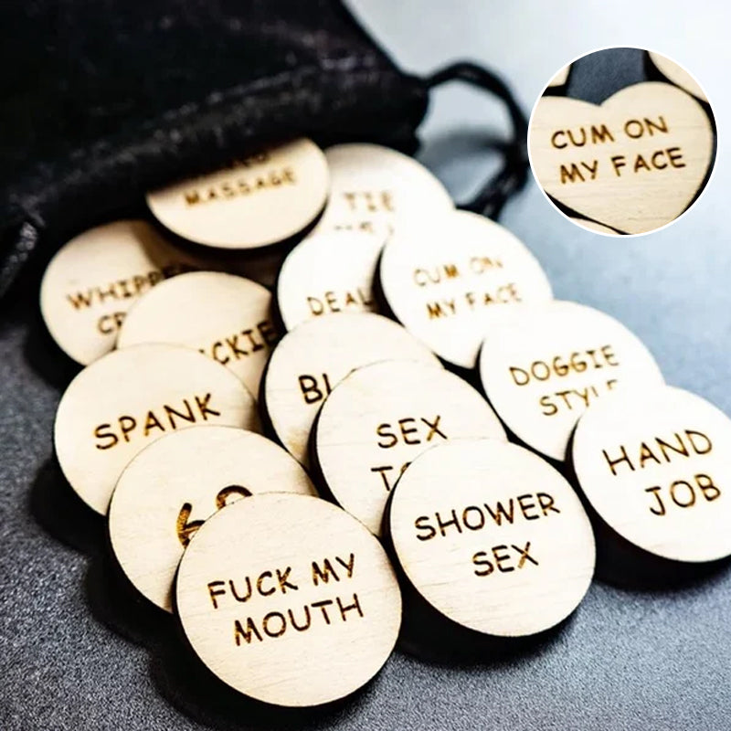 Lisslune | Funny wooden token