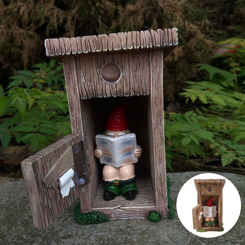 Lisslune | Funny Gnome Garden Statue