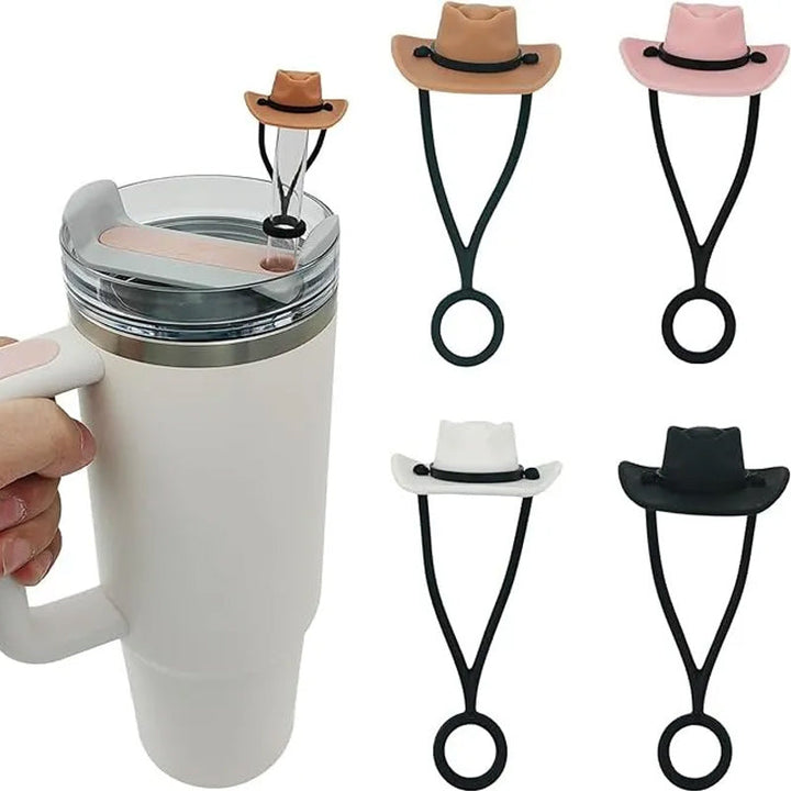 Lisslune | Silicone Cowboy Hat Straw Hat Covers Cap