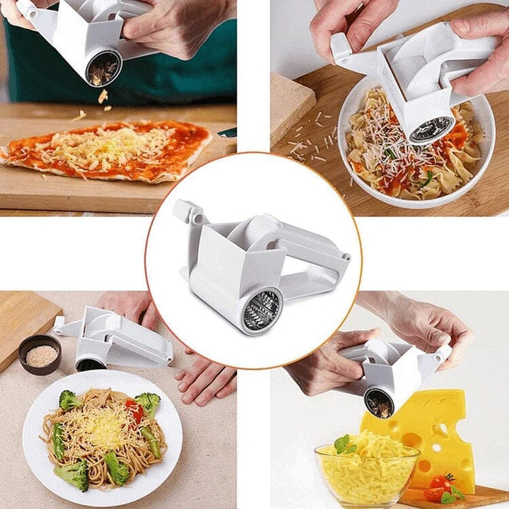 Lisslune | Manual Cutter Rotating Cheese Grater