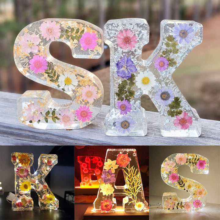 Lisslune | Floral Resin Night Light