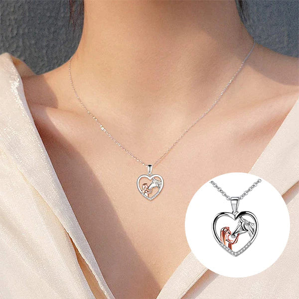 Lisslune | Girl and Horse Necklace Chain