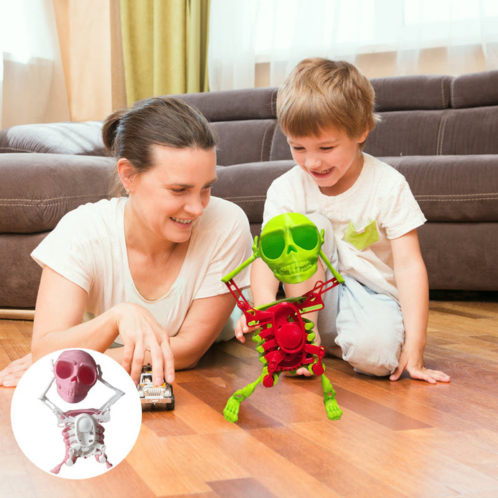 Lisslune | Dancing and swinging 3D skull toy