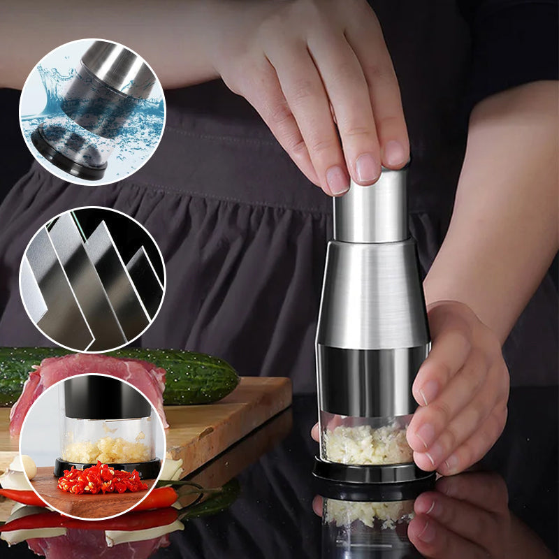 Lisslune | PressEase - Efficient Garlic Press for Quick Use