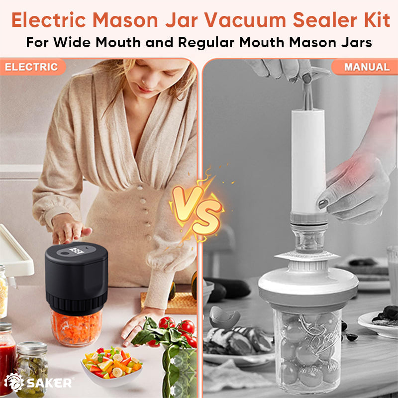 Lisslune | Electric vacuum sealer for jars