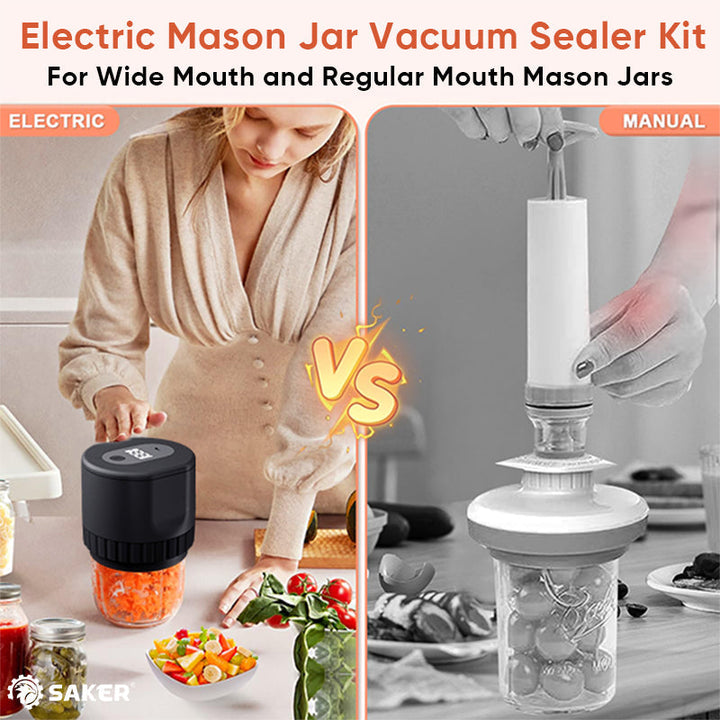 Lisslune | Electric vacuum sealer for jars