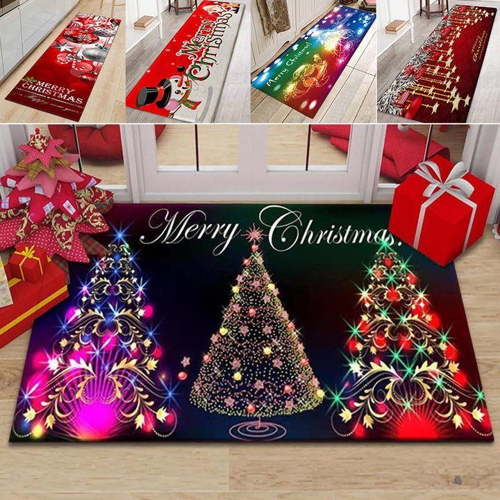 Lisslune | Kitchen Anti-Slip Flannel Printed Entrance Mats