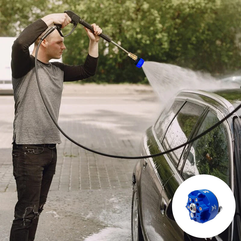 Lisslune | Stainless Steel Multifunctional Pressure Cleaner Spray Nozzle