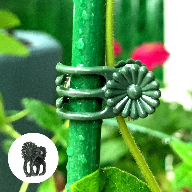 Lisslune | Mounting clip for plants and flowers on support poles