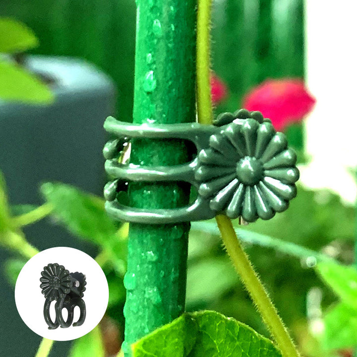 Lisslune | Mounting clip for plants and flowers on support poles