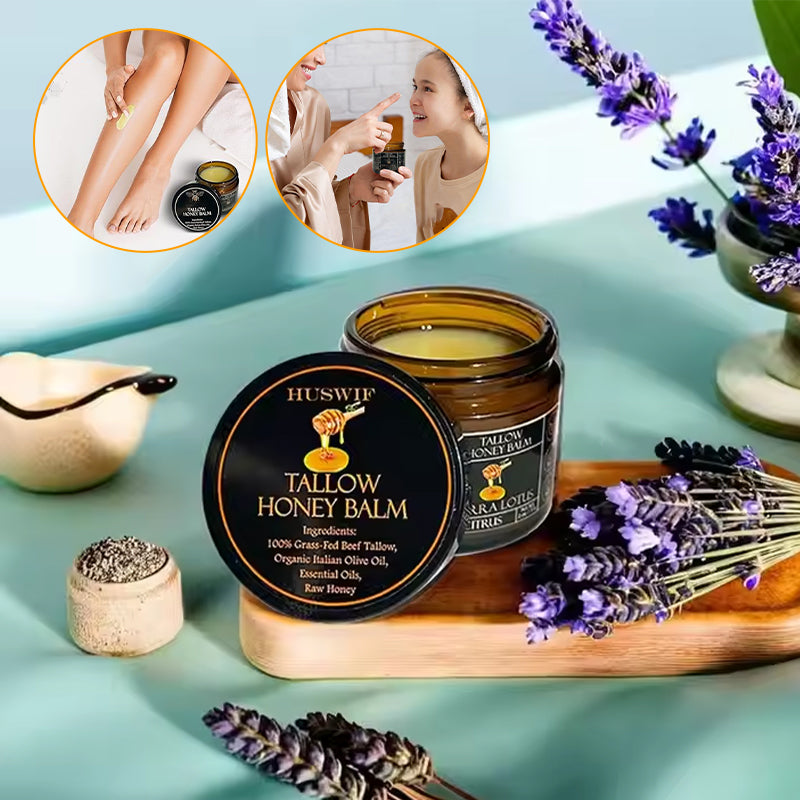 Lisslune | Beef fat beeswax and honey face cream