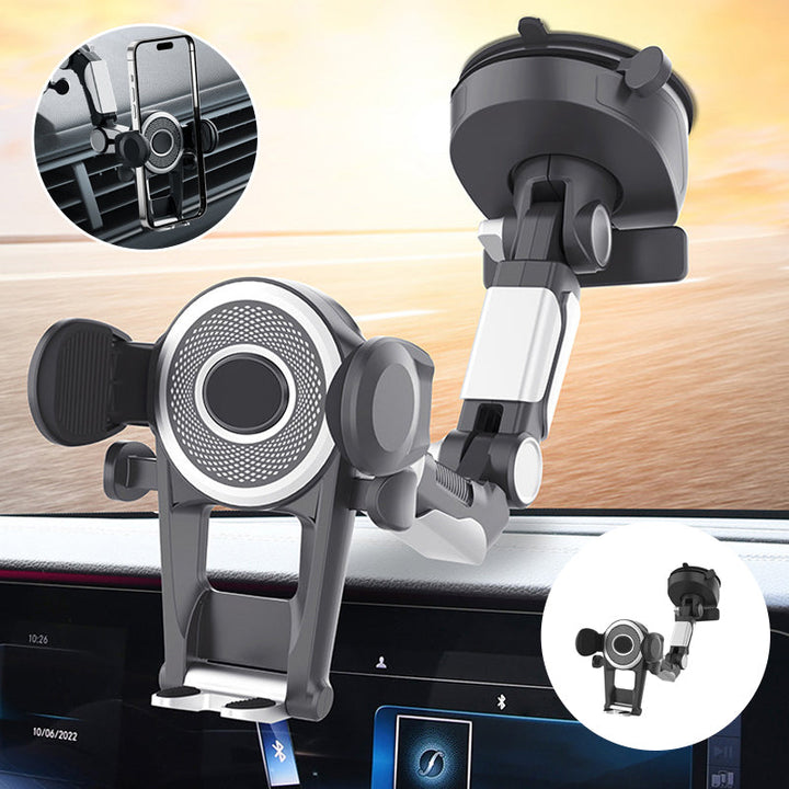 Lisslune | Middle console suction cup phone holder
