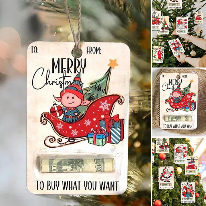 Lisslune | Santa Christmas money holder