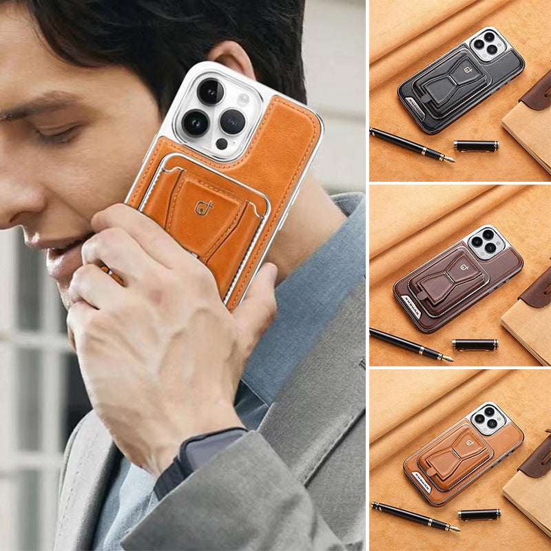 Lisslune | Luxurious Leather Magnetic Phone Case