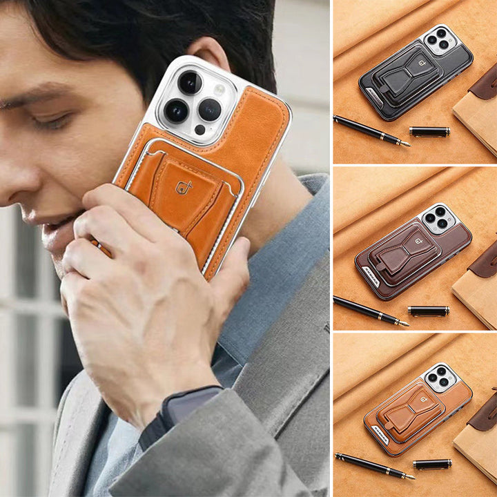 Lisslune | Luxurious Leather Magnetic Phone Case