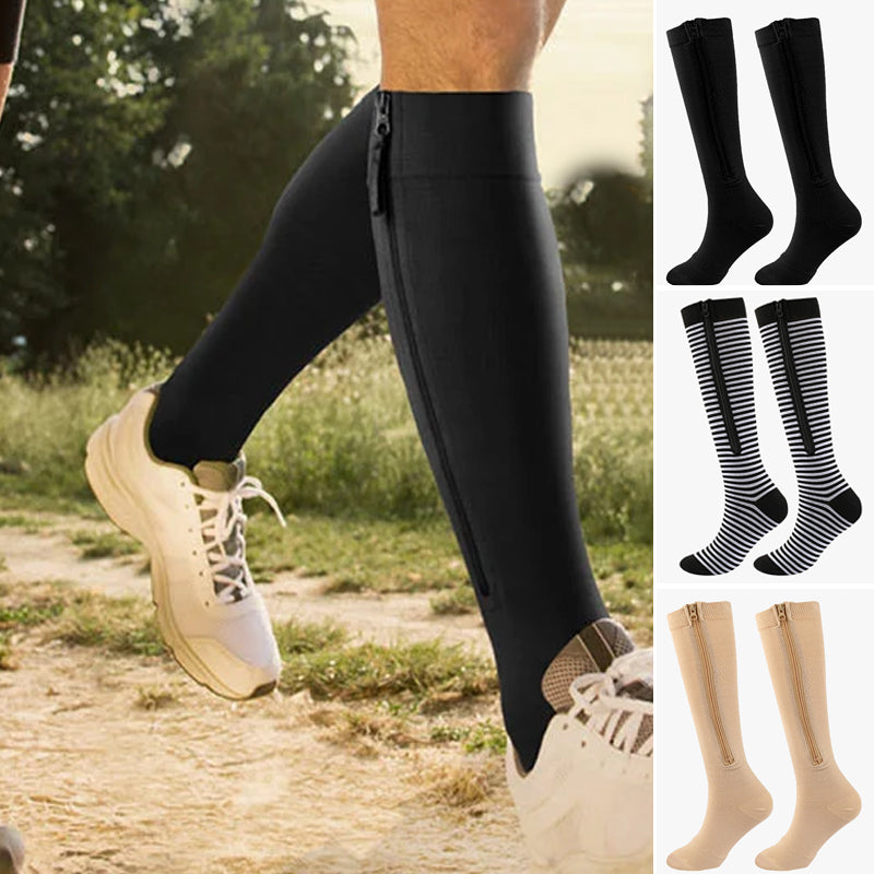 Lisslune | Elastic Compression Socks with Zipper