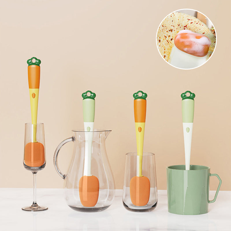Lisslune | Multifunctional Cleaning Brush in Carrot Shape