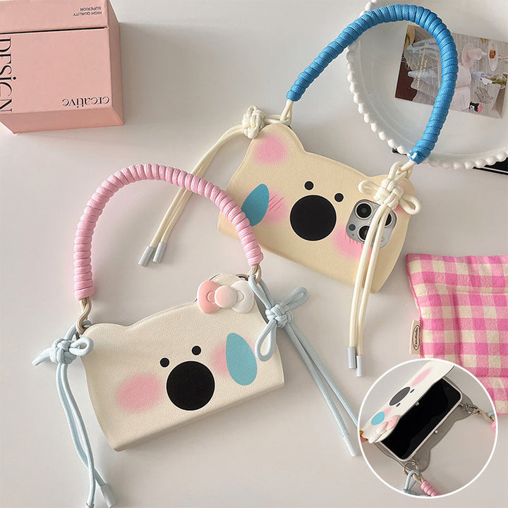 Lisslune | Insta-Style Cartoon Westie Flip-Phone Case