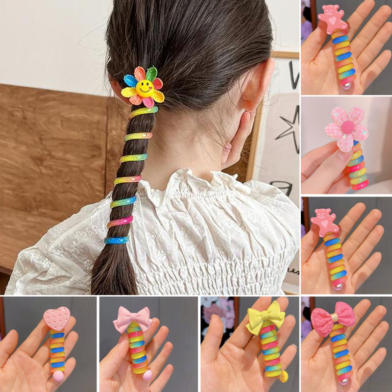 Lisslune | Colorful Telephone Cable Hair Ties
