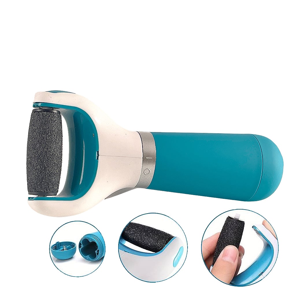 Lisslune | SoftFoot Electric File – Pedicure Device with Diamond Head for Removing Calluses