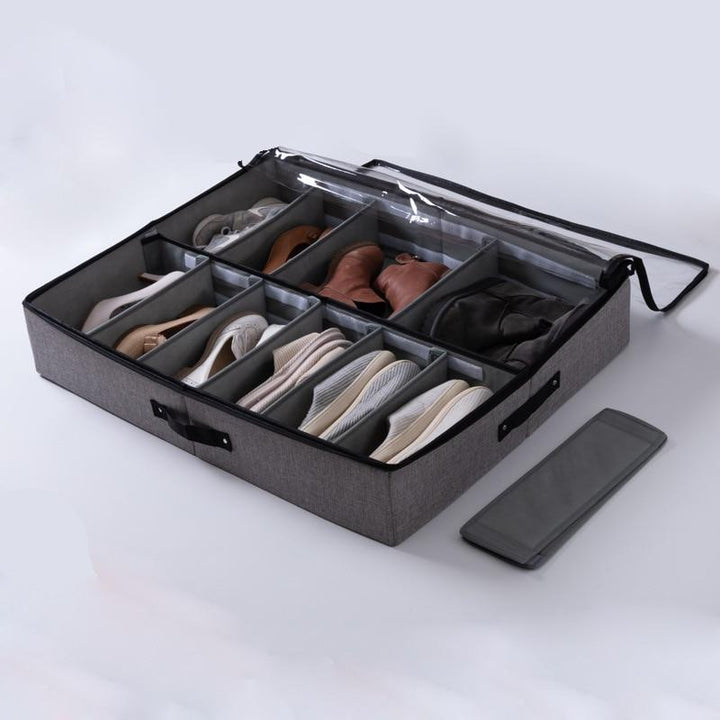 Lisslune | Foldable Shoe Box Organizer and Shoe Storage