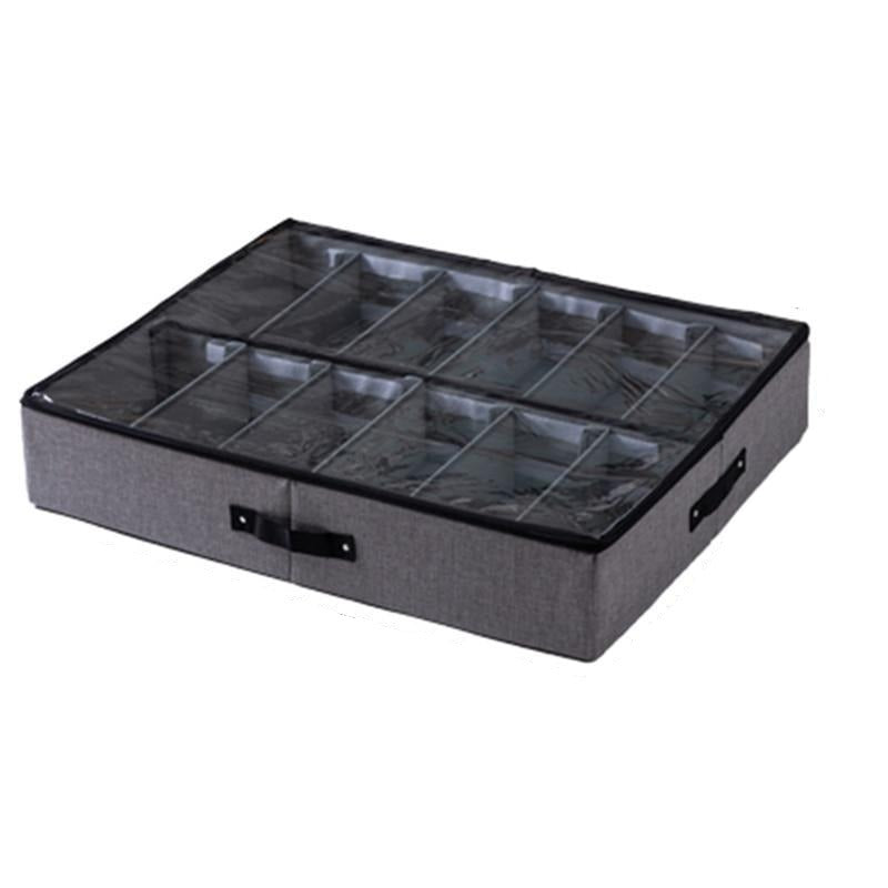 Lisslune | Foldable Shoe Box Organizer and Shoe Storage