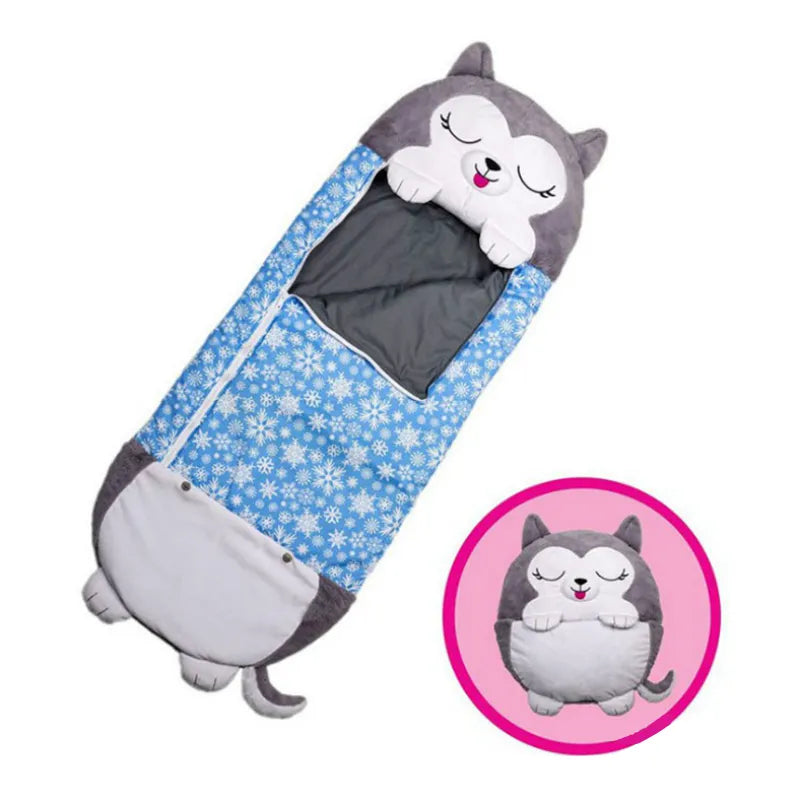 Lisslune | Foldable Kids' Sleeping Bag in Animal Shape – Snoozi