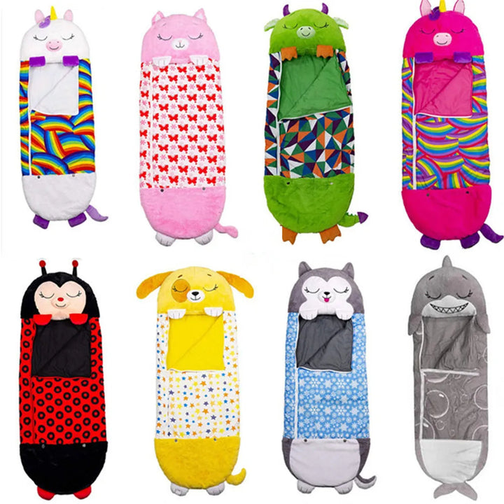Lisslune | Foldable Kids' Sleeping Bag in Animal Shape – Snoozi